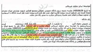 ابطال ثبت علامت تجاری